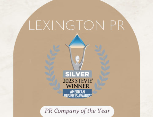 Lexington PR Wins Stevie Award for Public Relations Company of the Year